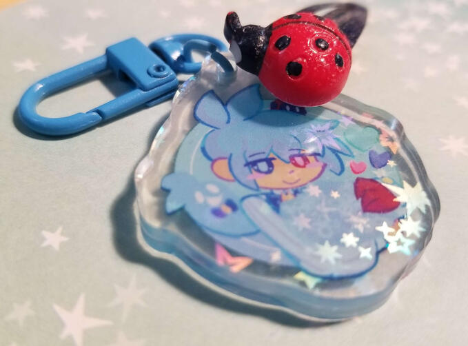 Keychain (ladybug not included)