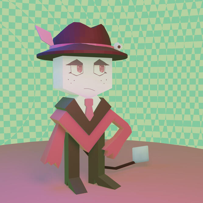 Strumm for snekatie (Blender)