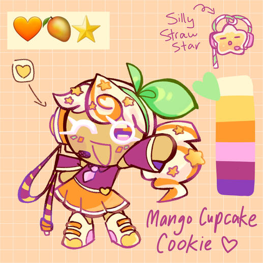 Mango Cupcake