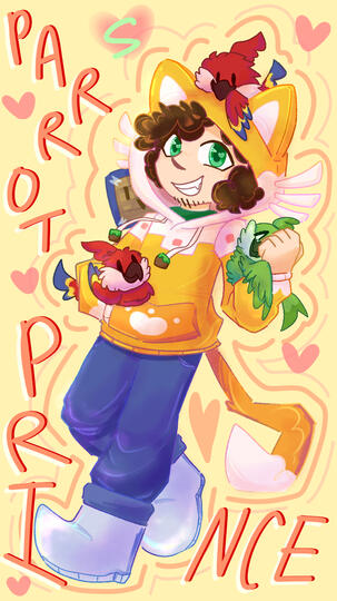 Parrot Prince Stampy (Apr 2024)
