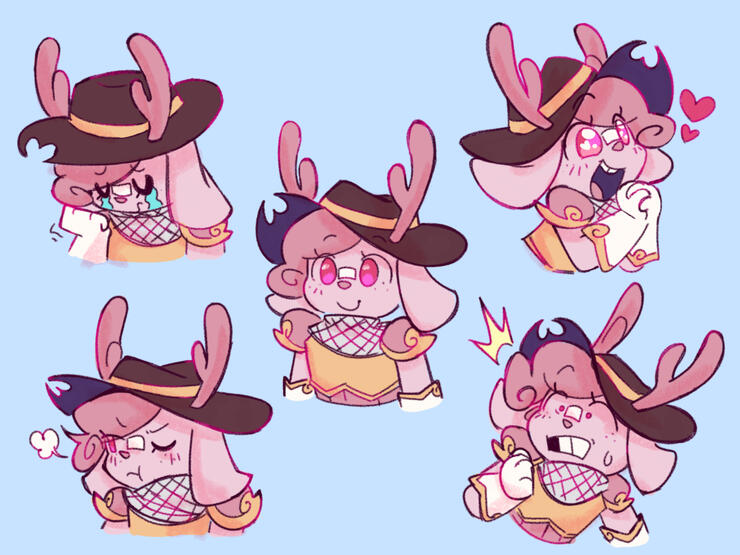 Jacqueline Expression Sheet